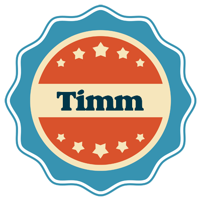 Timm labels logo