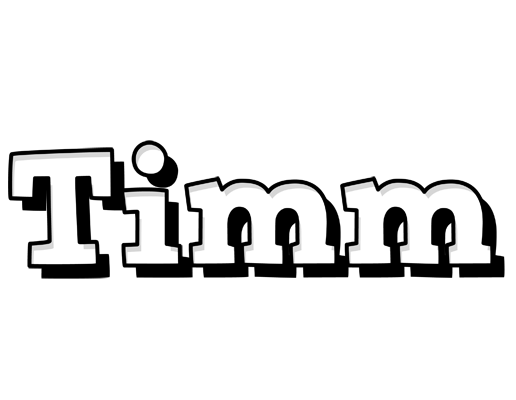 Timm snowing logo