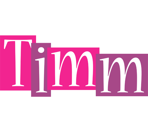 Timm whine logo