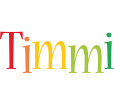 Timmi birthday logo