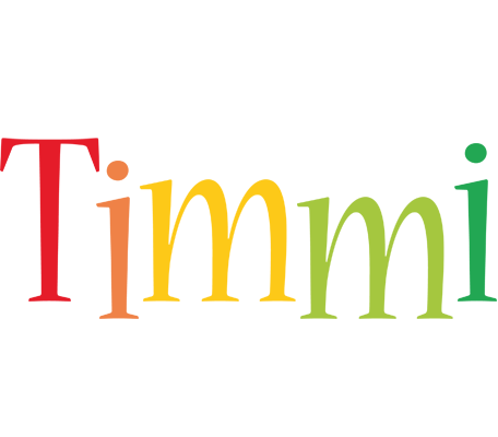 Timmi birthday logo