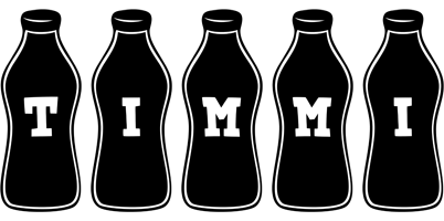 Timmi bottle logo