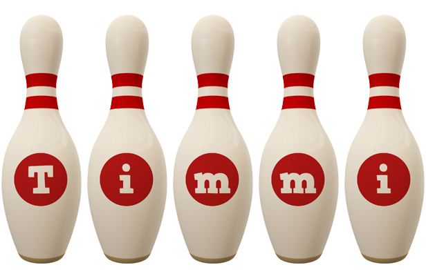 Timmi bowling-pin logo