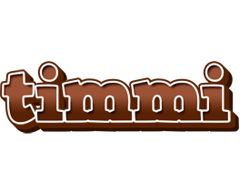 Timmi brownie logo