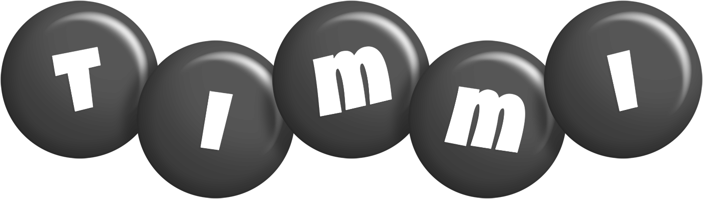 Timmi candy-black logo