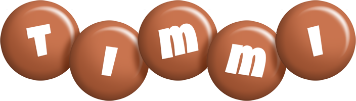 Timmi candy-brown logo