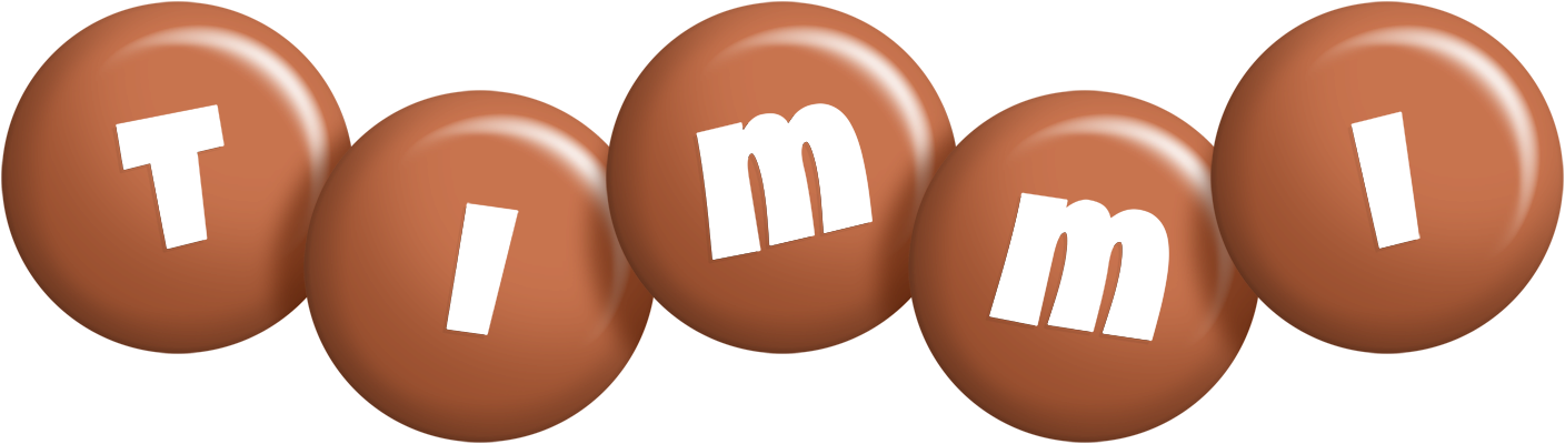 Timmi candy-brown logo