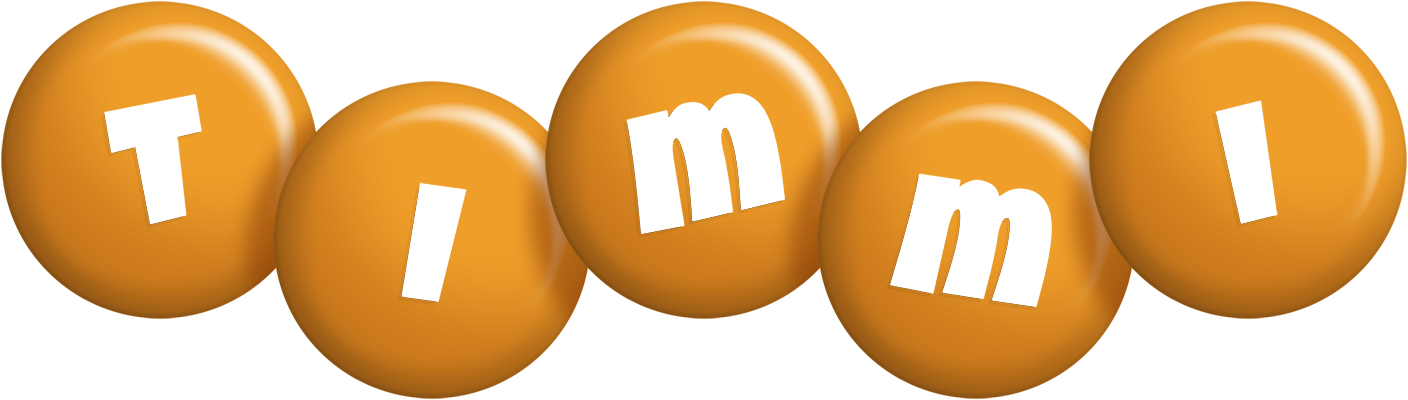 Timmi candy-orange logo