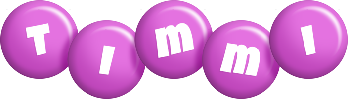 Timmi candy-purple logo