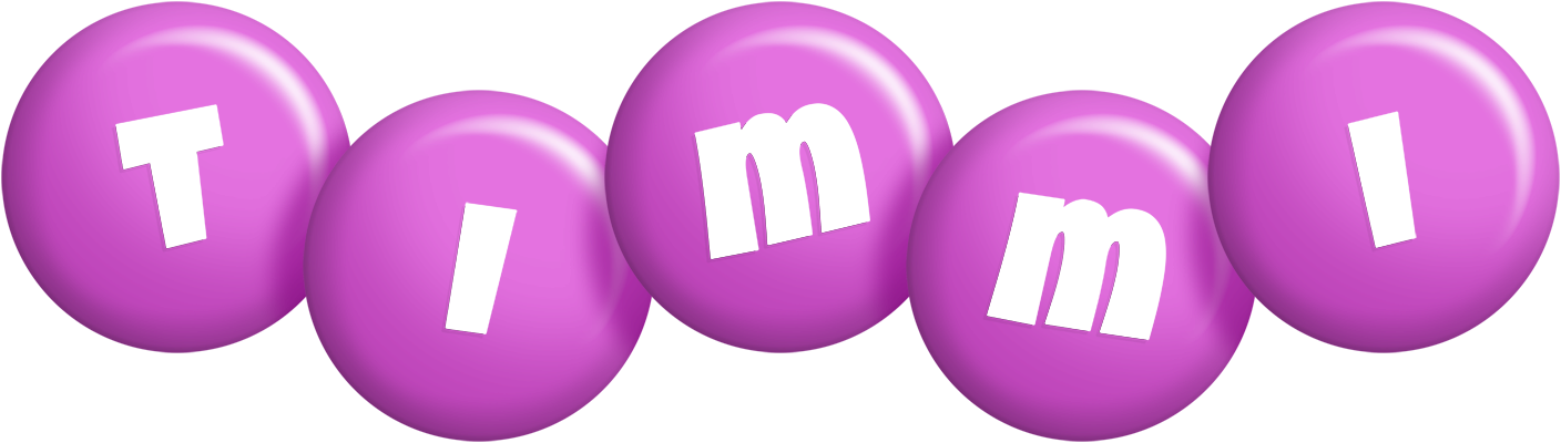 Timmi candy-purple logo