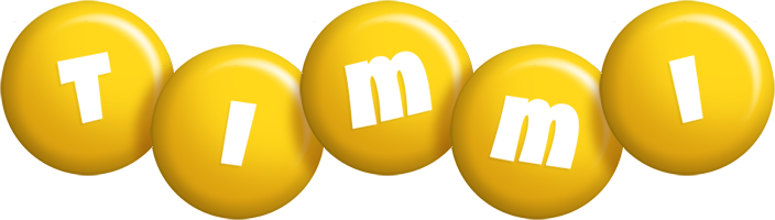 Timmi candy-yellow logo