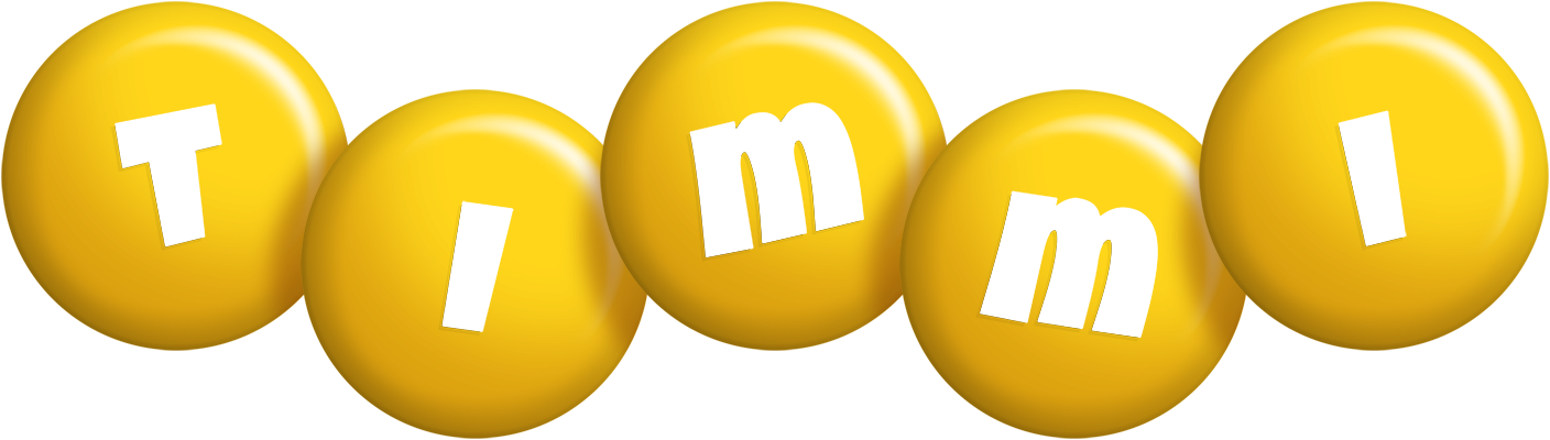 Timmi candy-yellow logo