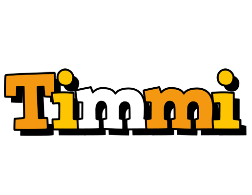 Timmi cartoon logo