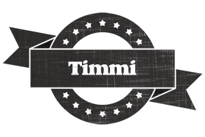 Timmi grunge logo