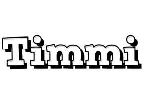 Timmi snowing logo