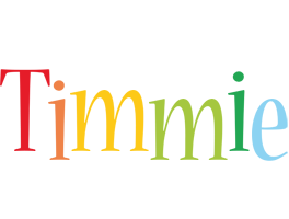 Timmie birthday logo