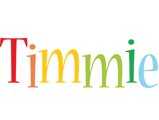 Timmie birthday logo