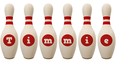 Timmie bowling-pin logo