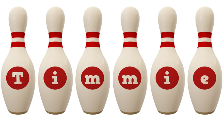 Timmie bowling-pin logo