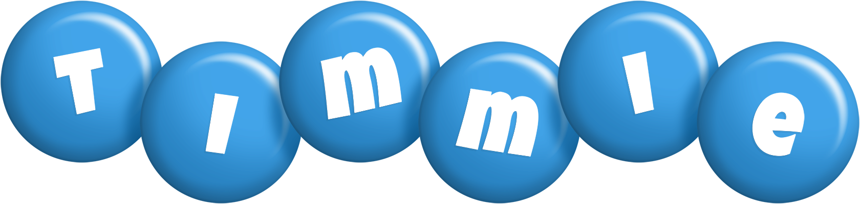 Timmie candy-blue logo