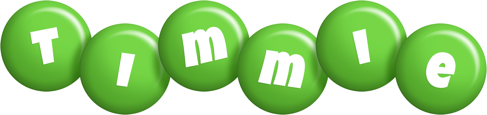 Timmie candy-green logo