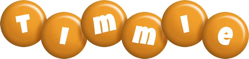 Timmie candy-orange logo