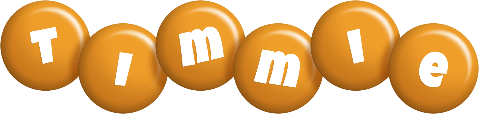 Timmie candy-orange logo