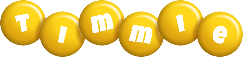 Timmie candy-yellow logo