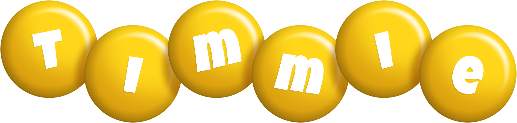 Timmie candy-yellow logo