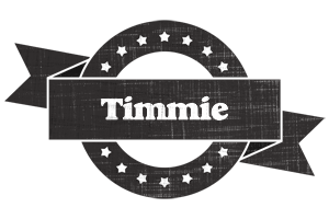 Timmie grunge logo