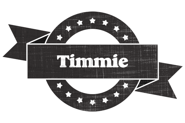 Timmie grunge logo