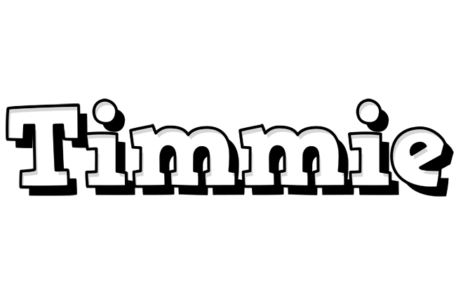 Timmie snowing logo