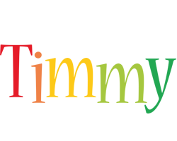 Timmy birthday logo