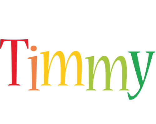 Timmy birthday logo
