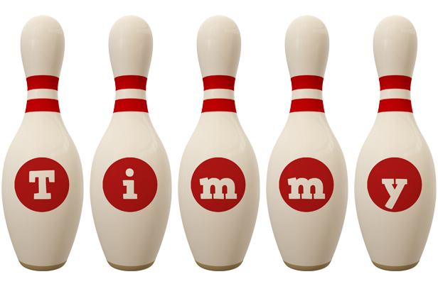 Timmy bowling-pin logo
