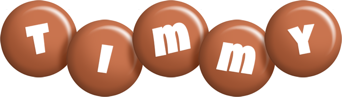 Timmy candy-brown logo