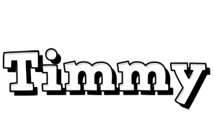 Timmy snowing logo