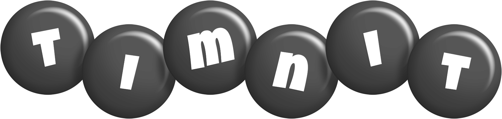 Timnit candy-black logo