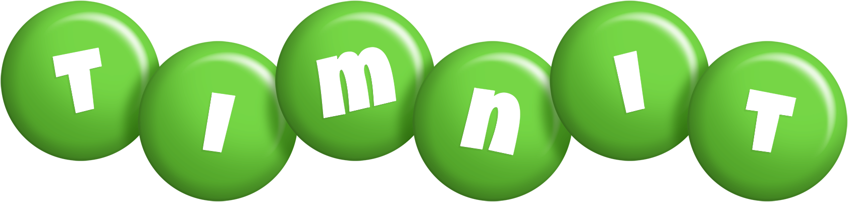 Timnit candy-green logo