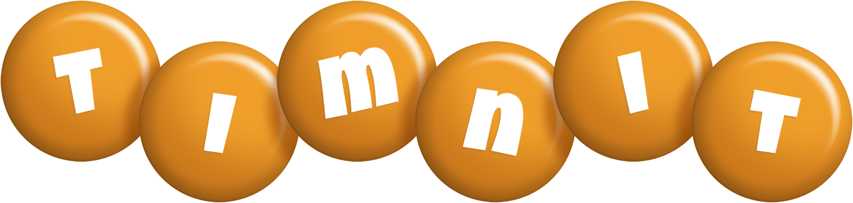 Timnit candy-orange logo