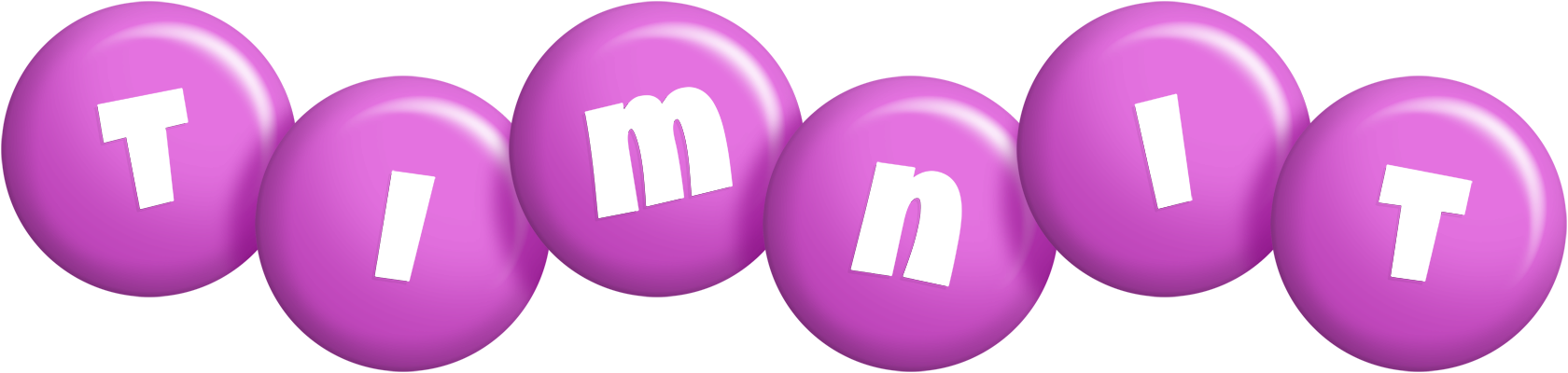 Timnit candy-purple logo