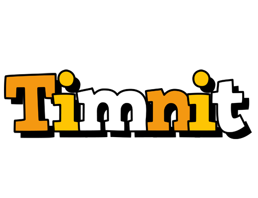 Timnit cartoon logo