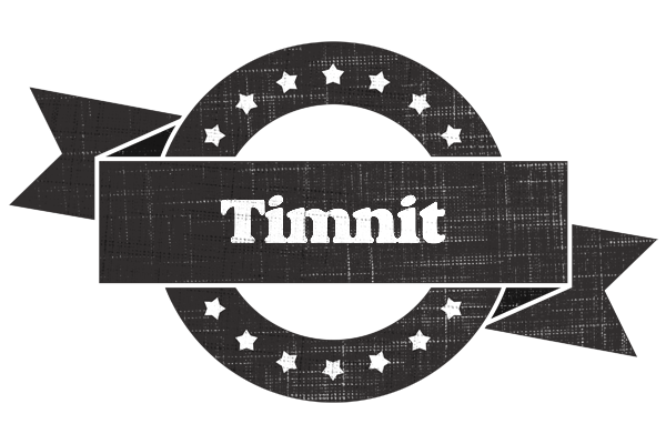 Timnit grunge logo