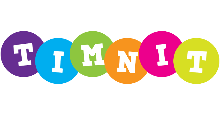 Timnit happy logo