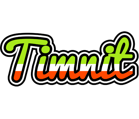 Timnit superfun logo