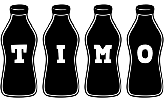 Timo bottle logo