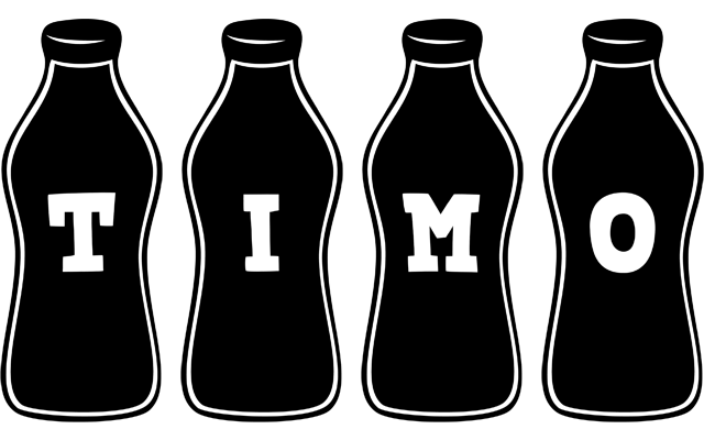 Timo bottle logo
