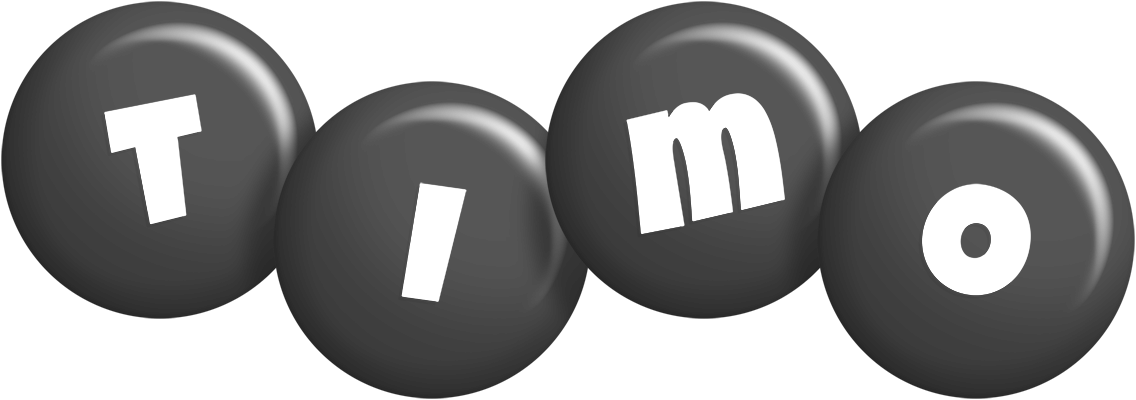 Timo candy-black logo