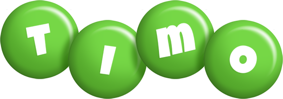 Timo candy-green logo