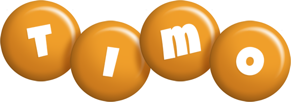 Timo candy-orange logo
